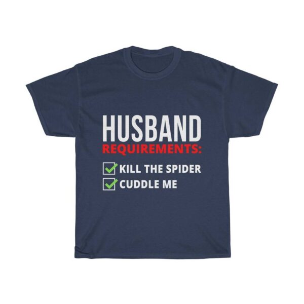 Husband Requirements – Funny T-shirt For Married Women Funny Women Tees Gifts For Wife