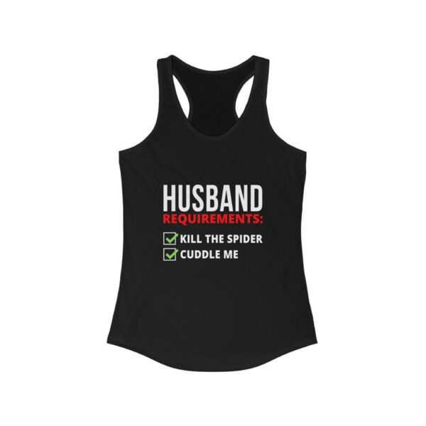 HUSBAND REQUIREMENTS – FUNNY TANK TOP FOR WOMEN Funny Tank Tops - Women Gifts For Wife Women's Tank Tops