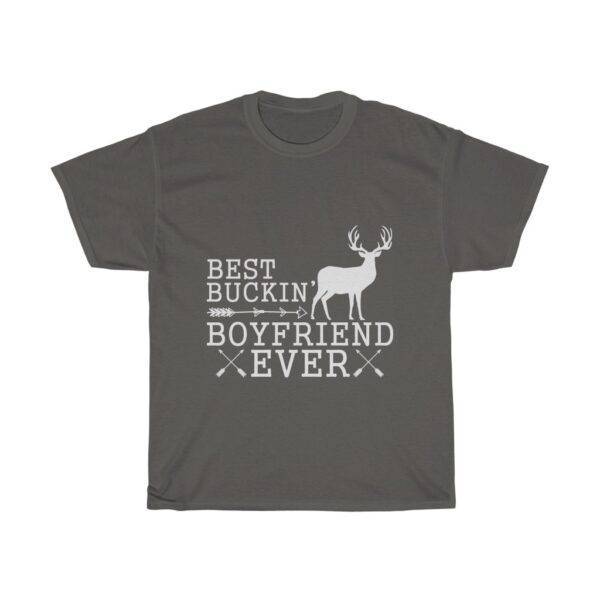 Best Buckin’ Boyfriend Ever – T-shirt Gifts for Couples Hunting Gifts Men's Tees