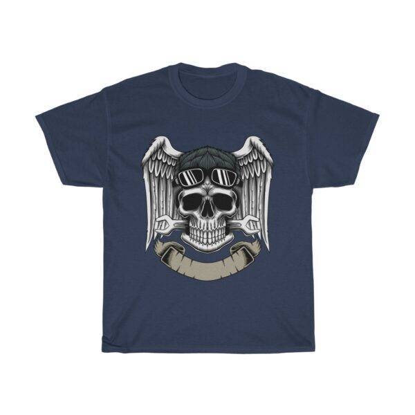 Cool Mechanic Skull Design T-shirt Mechanic Unisex Tees