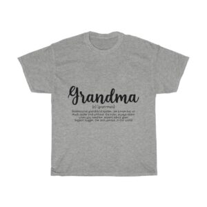 Grandma Definition – Cute & Funny T-shirt For Grandmothers Funny Women Tees Gifts for Grandma