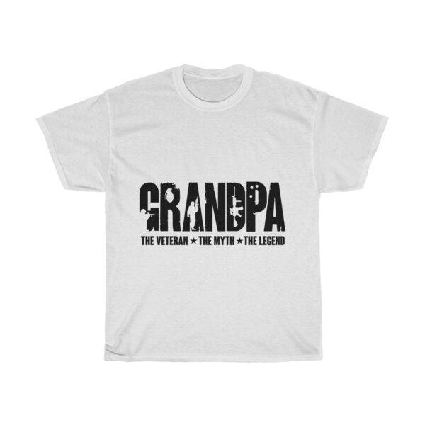 Grandpa The Veteran The Myth The Legend – T-shirt Veteran Gifts for Grandpa Men's Tees