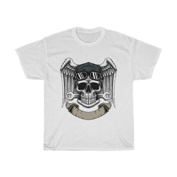 Cool Mechanic Skull Design T-shirt Mechanic Unisex Tees