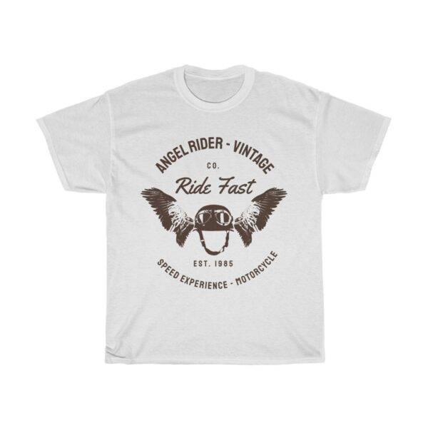 Angel, Rider, Vintage – Biker T-shirt Biker Vintage Unisex Tees