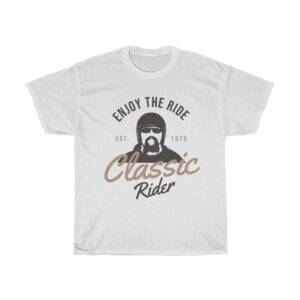 Enjoy The Ride, Classic Rider Vintage T-shirt For Bikers Biker Vintage Unisex Tees