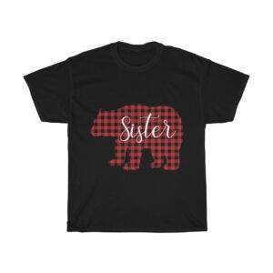 Sister Bear Funny T-shirt Funny Women Tees Gifts for Sisters