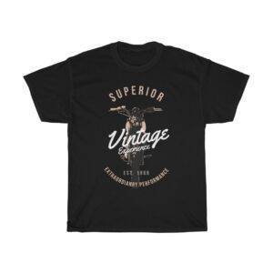Superior Vintage Experience – Biker T-shirt Biker Vintage Unisex Tees