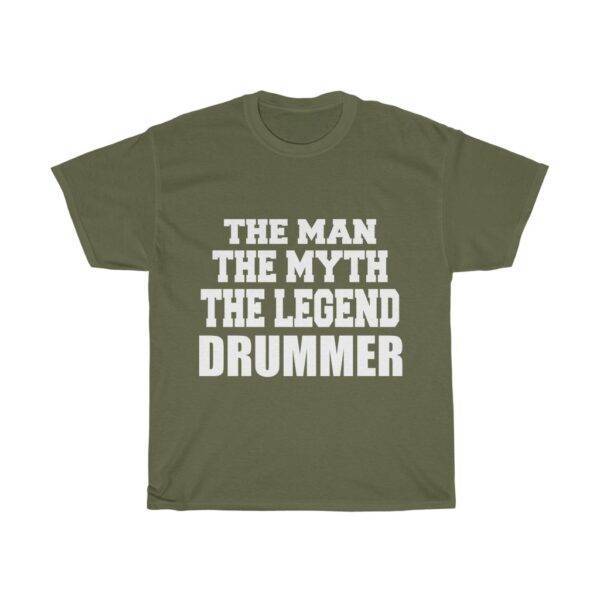 The Man The Myth The Legend The Drummer – T-shirt Drummer Unisex Tees