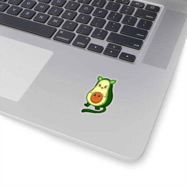 Avocato: Cute Avocado Cat – Kiss-Cut Sticker Stickers