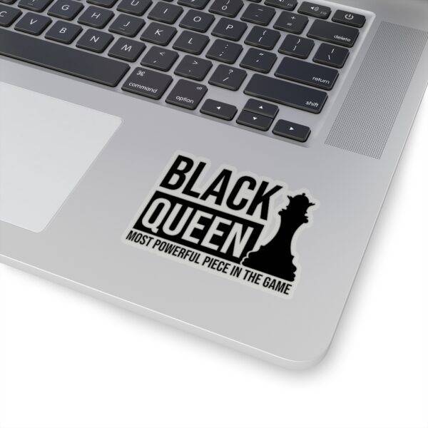 Black Queen, Most Powerful Piece In The Game – Kiss-Cut Sticker Stickers