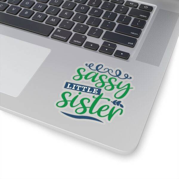 Sassy Little Sister – Kiss-Cut Sticker Stickers