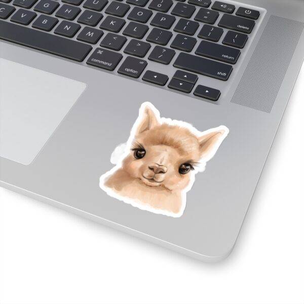 Cute Baby Alpaca – Kiss-Cut Sticker Stickers