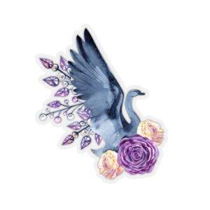 Beautiful Black Swan – Kiss-Cut Sticker Stickers