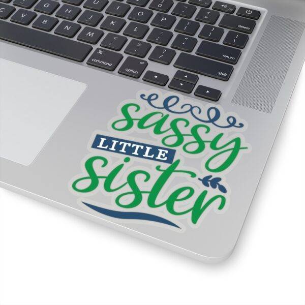 Sassy Little Sister – Kiss-Cut Sticker Stickers