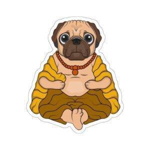 Funny Pug – Kiss-Cut Sticker Stickers