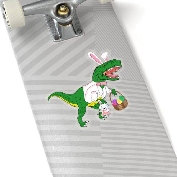 Easter Dinosaur Bunnysaurus – Funny Kiss-Cut Sticker Stickers