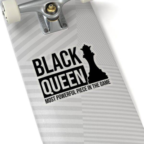 Black Queen, Most Powerful Piece In The Game – Kiss-Cut Sticker Stickers