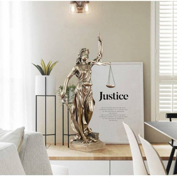 Statue of The Goddess of Justice Statues & Paintings