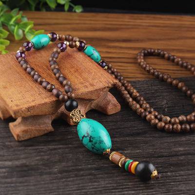 Retro Buddha Beads Chain Jewelry Gifts for Grandma Gifts for Mom Gifts for Sisters Gifts For Wife