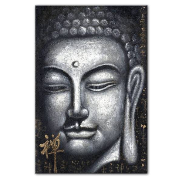 Oil Painting of Buddha Statue Statues & Paintings Gifts for Grandma Gifts for Mom Gifts For Wife