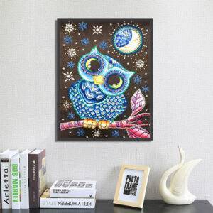 Owl Bird Diamond Painting Statues & Paintings Gifts for Grandma Gifts for Mom Gifts For Wife