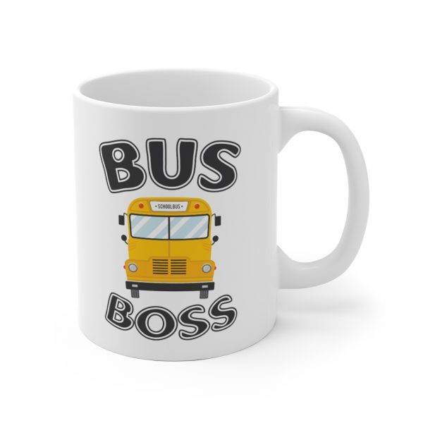 School Bus Boss – Ceramic Mug Bus Driver Mugs