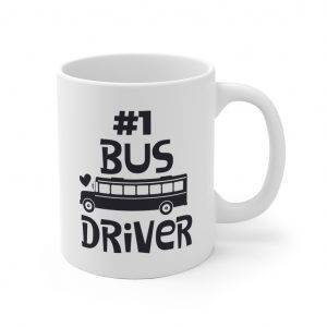 Number 1 Bus Driver – Ceramic Mug Bus Driver Mugs