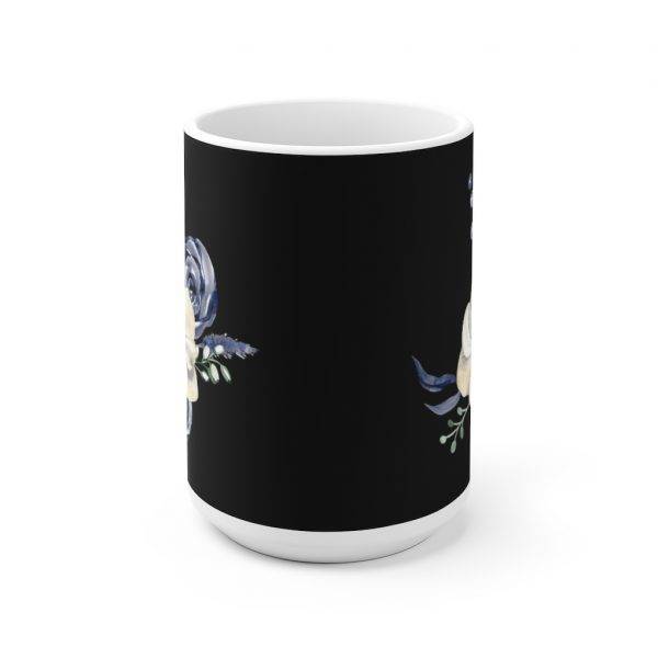 Watercolor White Flower – Ceramic Mug For Florist Florist Mugs