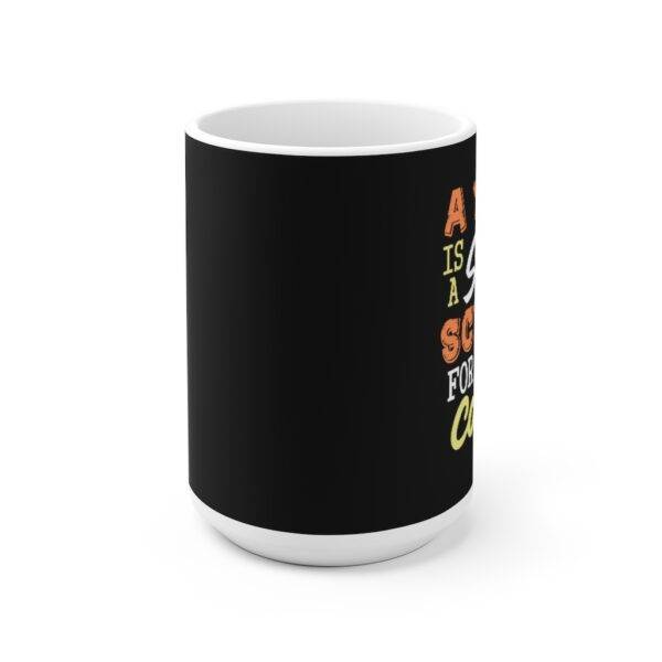A Yawn Is A Silent Scream For Coffee – Ceramic Mug Coffee Lover Mugs