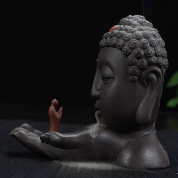 Little Monk Buddha Ceramic Statue Statues & Paintings Gifts for Grandma Gifts for Grandpa Gifts For Husband Gifts for Mom Gifts For Wife