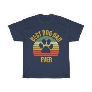 Best Dog Dad Ever – T-shirt For Dog Lover Fathers Father's Day Gifts Animal Lover Men's T-shirts Gifts for Dad Men's Tees