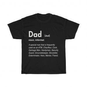Dad Definition – Funny T-shirt For Fathers Father's Day Gifts Funny Men's T-shirts Gifts for Dad Men's Tees